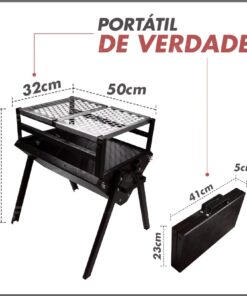 Alternative view of Churrasqueira Maleta Portátil Small Easy