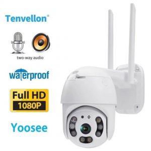 Camera Giratoria Wifi Externa Speed Dome Zoom 360°