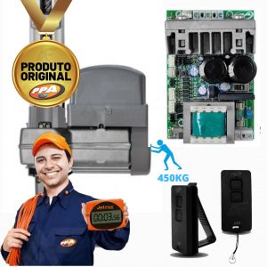 Kit Motor Portão Penta Jet Flex Ultra Rapido 1/2hp Ppa