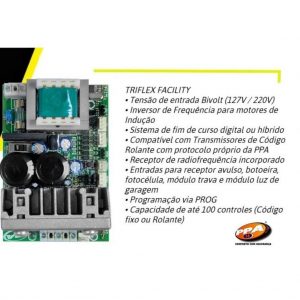 Alternative view of Motor Do Portão Ppa Bv Home JETFLEX Trilho 2 Trilhos 2 Mtrs S/ Central