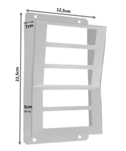 Protetor para interfone externo Grade Porteiro Eletrônico