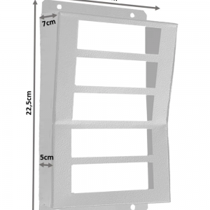 Protetor para interfone externo Grade Porteiro Eletrônico