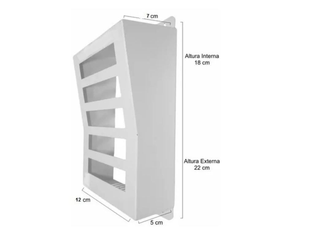 Protetor para interfone externo Grade Porteiro Eletrônico - Imagem 9