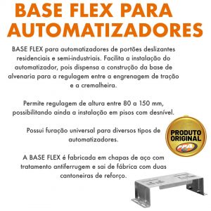 Alternative view of Base Flex Para Automatizadores Motores Deslizantes Ppa