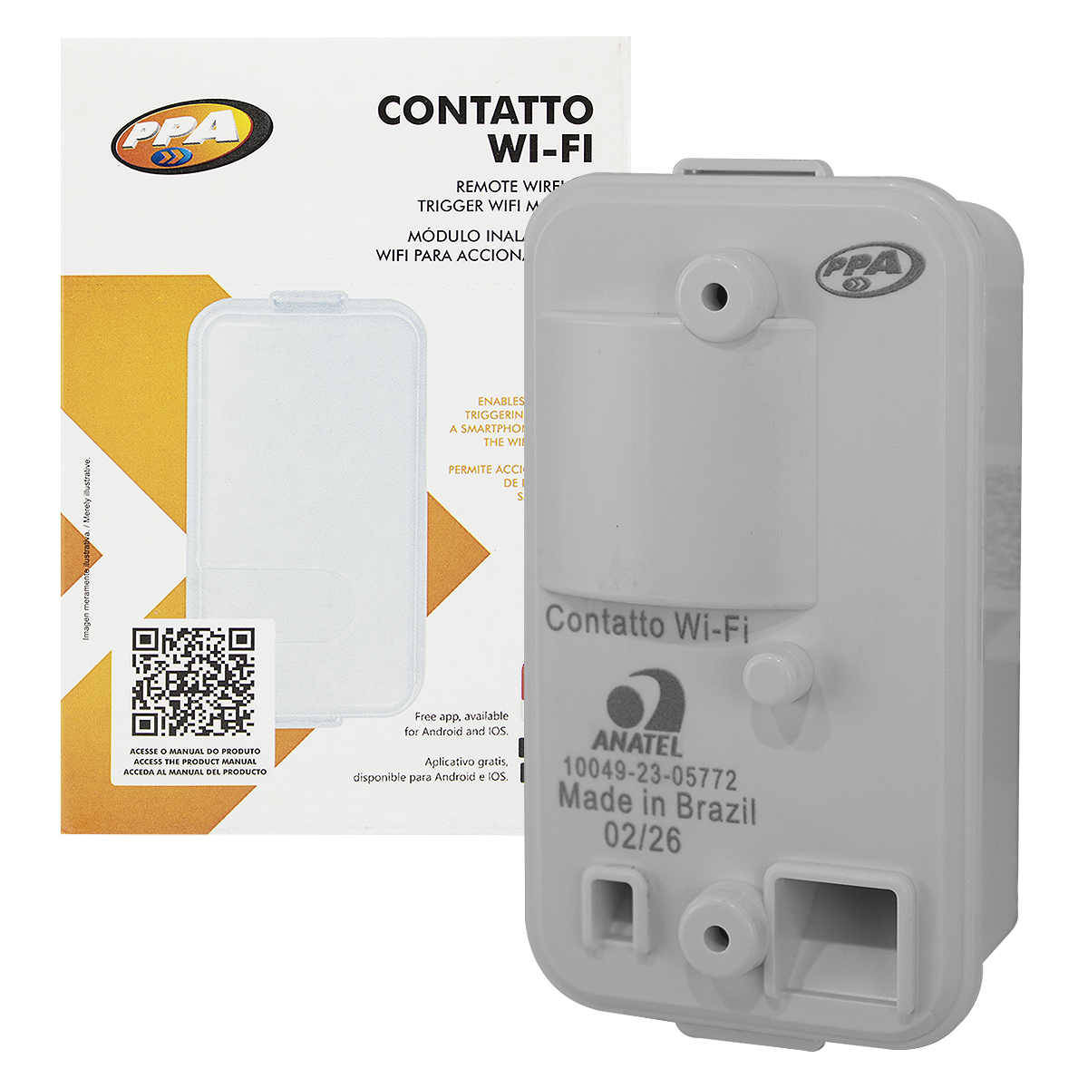Modulo de Acionamento Contatto Wi-fi App Celular PPA - Imagem 12
