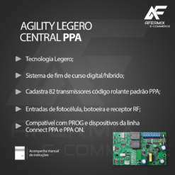 Alternative view of Kit Automatizador Dz Hub Legero 500kg + 5m Cremalheira e WiFi App PPA On