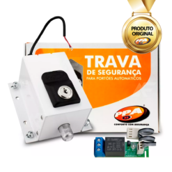Alternative view of Kit Trava Eletromagnética Dog Steel Custom + Módulo Relé PPA