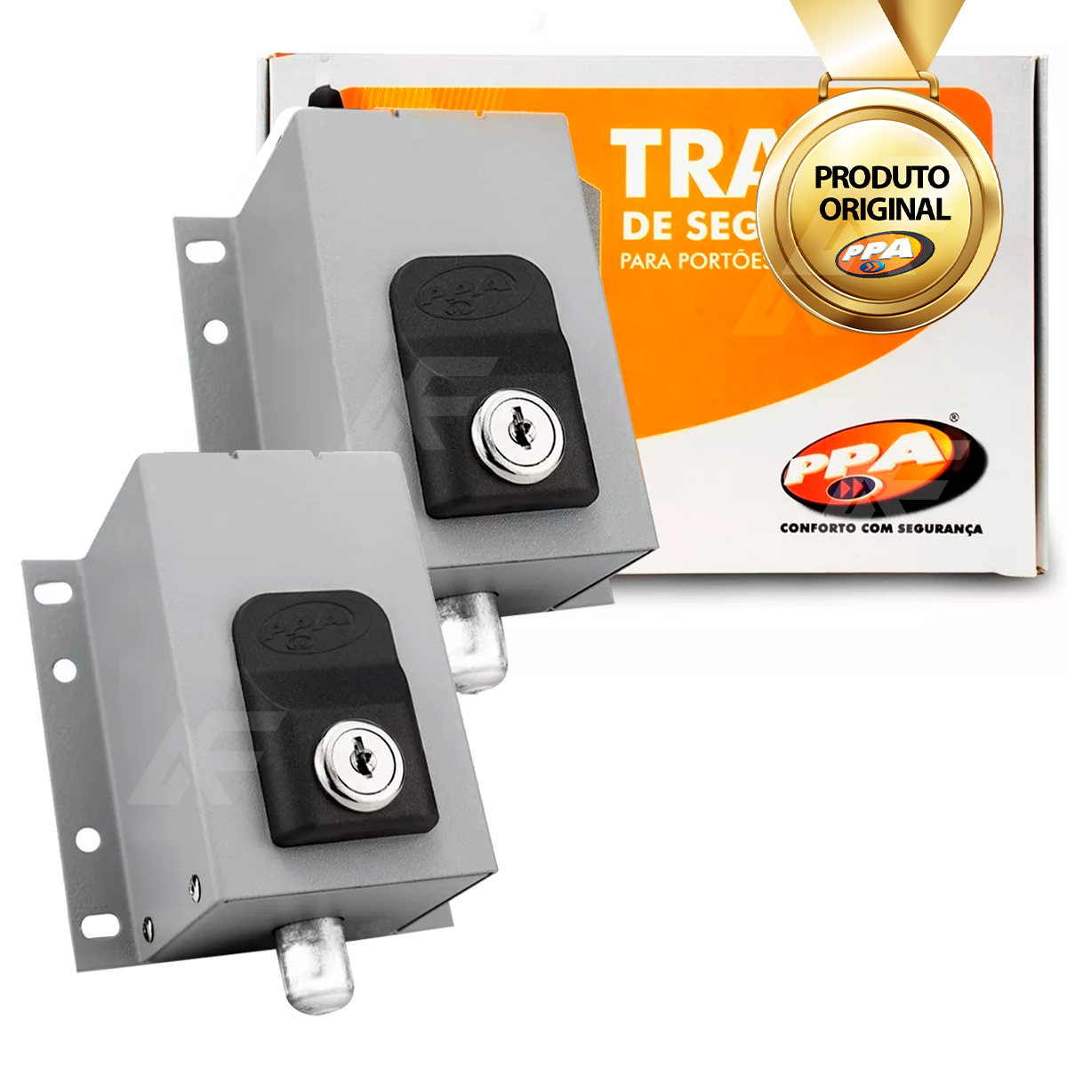 Kit 2 Travas Eletromagnéticas Dog Steel Custom PPA