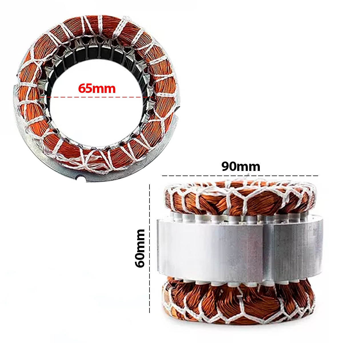 Estator de Motor PPA Jetflex 127/220V 200Hz - Imagem 3