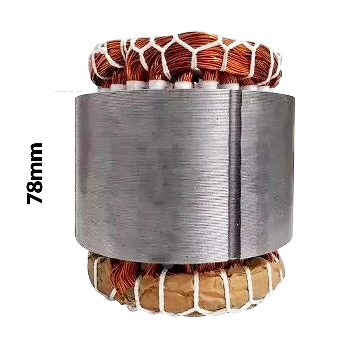 Estator Para Motor Deslizante 2.2 Brushless 78mm Trifásico 220V PPA - Imagem 7