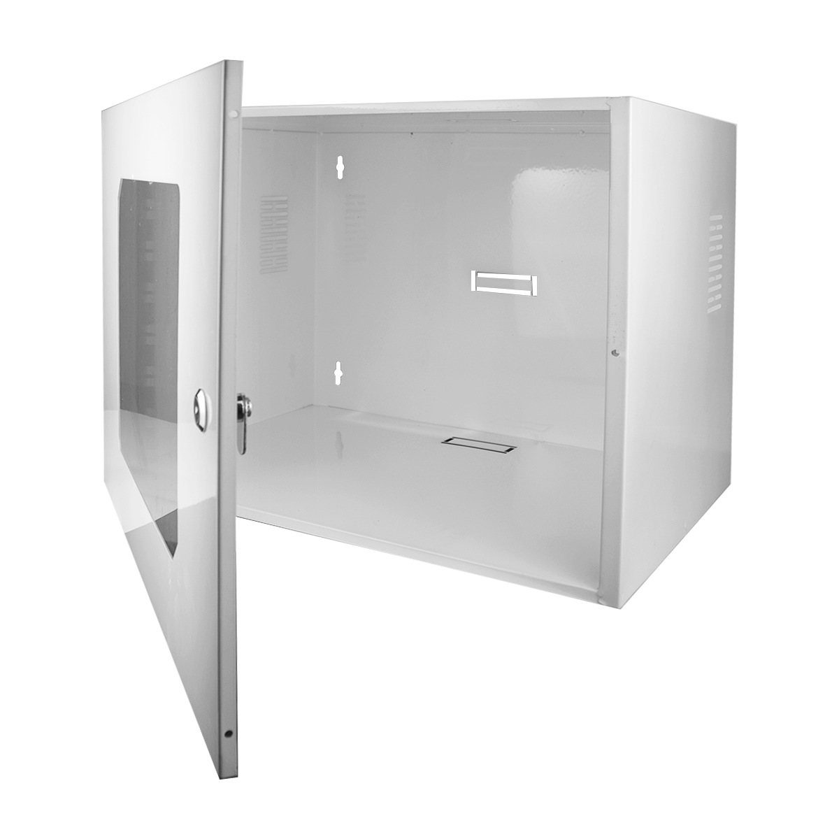 Caixa Rack Metálica 350mm Com Chaves Para DVR - Imagem 14