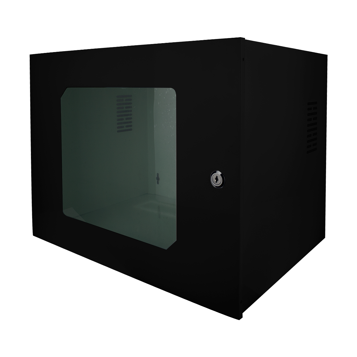Caixa Rack Metálica 350mm Com Chaves Para DVR - Imagem 17