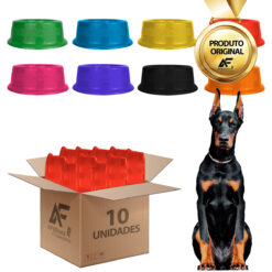 Comedouro Bebedouro Cães e Gatos 1900ml Várias Cores