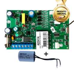 Kit Placa De Comando Agility POP Connect Bivolt + Capacitor PPA