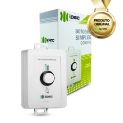 Botoeira Simples Com Fio para Acesso IPEC