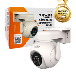 Câmera Inteligente 360° Movimento On Wifi Externa 3mp PPA