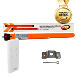 Automatizador Tubular Eletrônico 6nm 35mm 220v C/ Rf Mte6 PPA