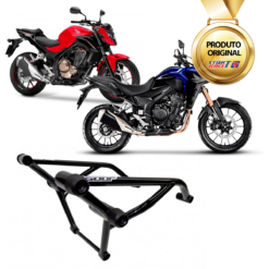 Protetor de Carenagem Cb500F Cb500X Honda Preto Fosco Stunt Race