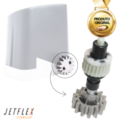 Eixo Completo Coroa Z22 + Engrenagem Z14 Home JetFlex PPA