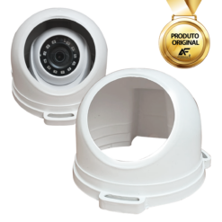 Grade Protetora Redonda Para Câmera De Segurança Dome