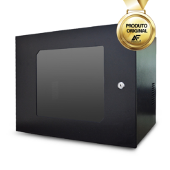 Caixa Rack Metálica 350mm c/ Chaves DVR