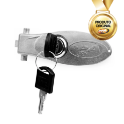 Alavanca Trava Destravamento Motor Deslizante Rio Alumínio 2 Chaves PPA