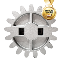 Engrenagem Externa Z17 Alumínio Dz Industrial PPA