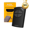 Controle Remoto 4 Teclas Tx Digital Key Preto AGL