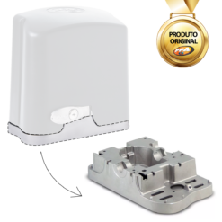 Suporte Inferior Alumínio Portão Motor Deslizante Linha Rio