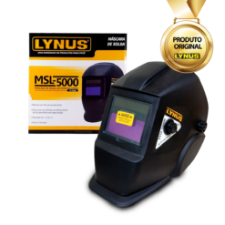 Máscara Automática De Solda Msl5000 Din9-13 Preta Lynus