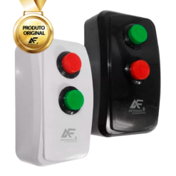 Botoeira 02 Botões para Fechadura de Portão Eletrônico com Fio
