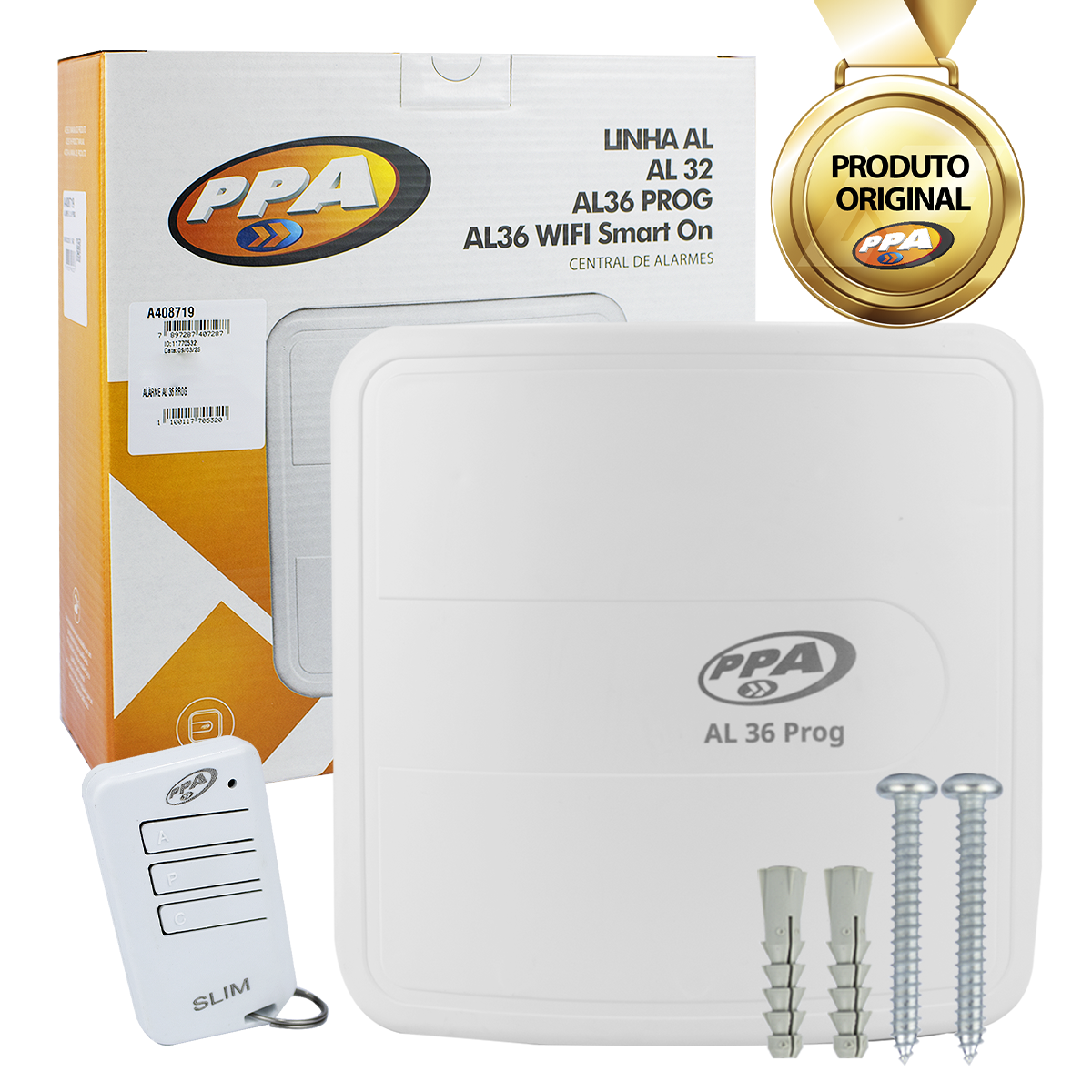 Central de Alarme AL 36 PROG Arme/Desarme PPA