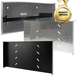 Bandeja P/ Racks 19" 1U 250mm Chapa De Aço