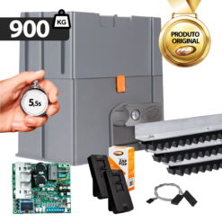 Kit Motor DZ Condominium Jetflex 900Kg 3m Cremalheira Bivolt PPA