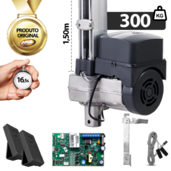Kit Completo Motor Portão BV Levante 300Kg Residencial PPA