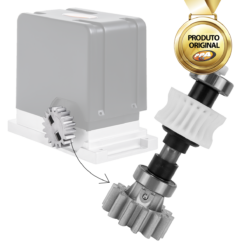 Eixo Completo Coroa Z23 + Engrenagem Z14 Dz Cube KL PPA