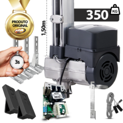 Kit Motor Portão Basculante Levante Jetflex 1/4HP PPA