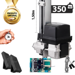 Kit Motor Portão Basculante Home 127V/220V Jetflex 1/4HP PPA