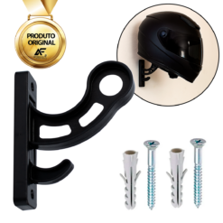 Suporte De Parede P/ Capacete Jaqueta Chaves De Moto