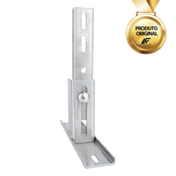 Suporte Regulável de Fixação P/ Automatizador Basculante 200mm