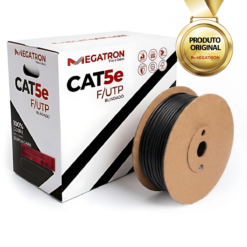 Cabo De Rede Cat5e F/UTP Dupla Capa Blindado 305m Megatron