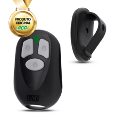 Controle Remoto 3 Botões Command Com Bateria Preto RCG