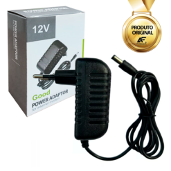 Fonte de Alimentação 2A 12v P/ Cftv Caixa De Som Fitas De Led Balança