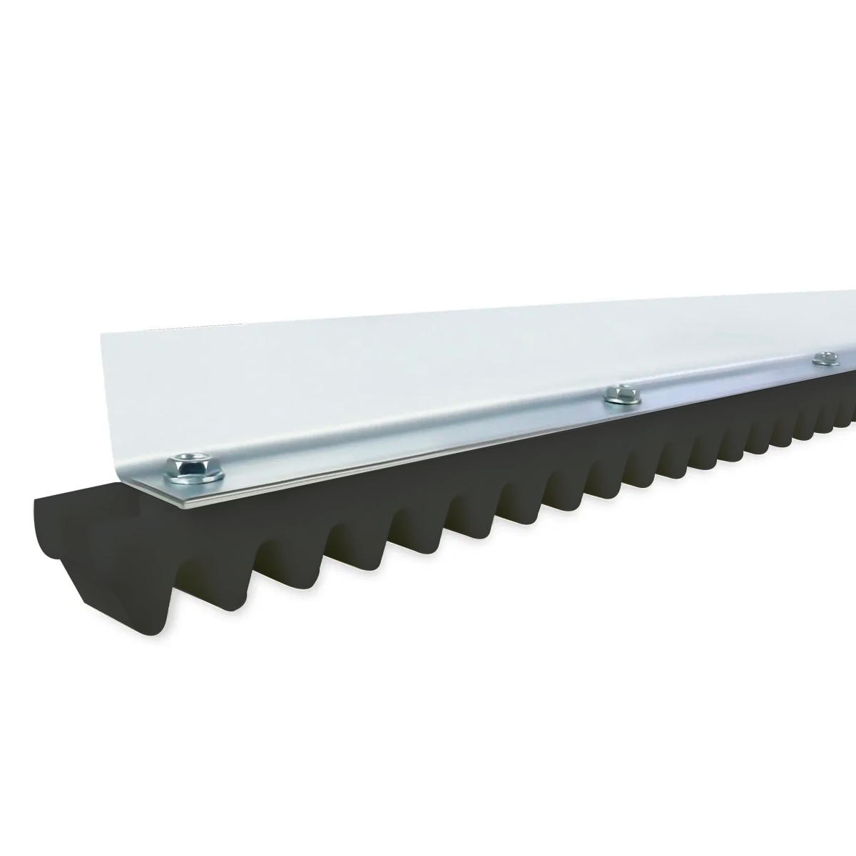 Barra de Cremalheira Silver Nylon Industrial 1,5m PPA - Imagem 8
