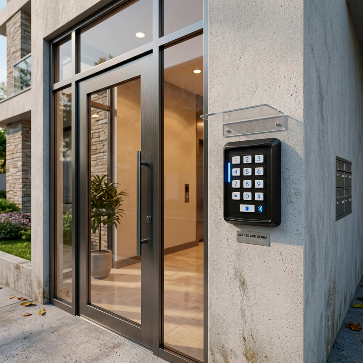 Teclado De Acesso 125khz Wave IP66 Retroiluminado Preto PPA - Imagem 10