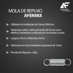 Alternative view of Kit de Molas Repuxo para Fio de Cerca Elétrica