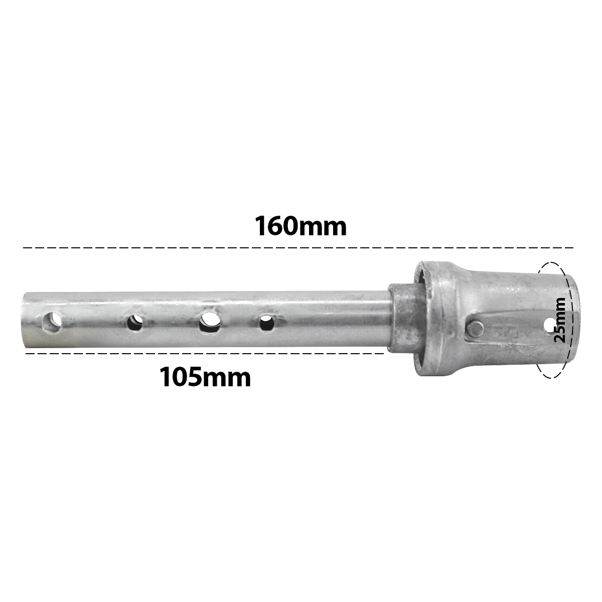 Eixo Basculante Potenza Fuso 5/8 PPA - Imagem 3
