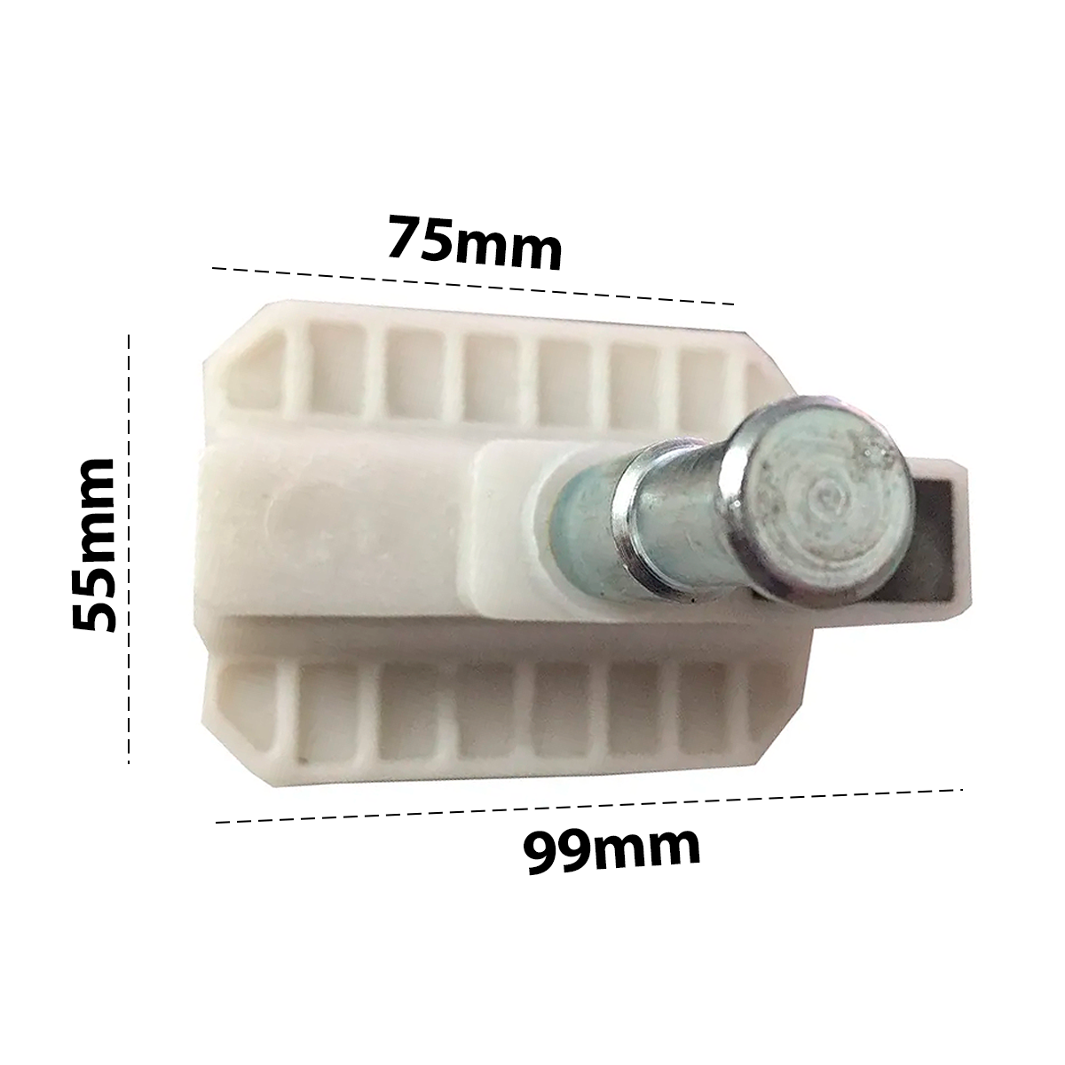 Porca Acionadora Basculante Duo P60 5/8 6 Entradas Garen - Imagem 3