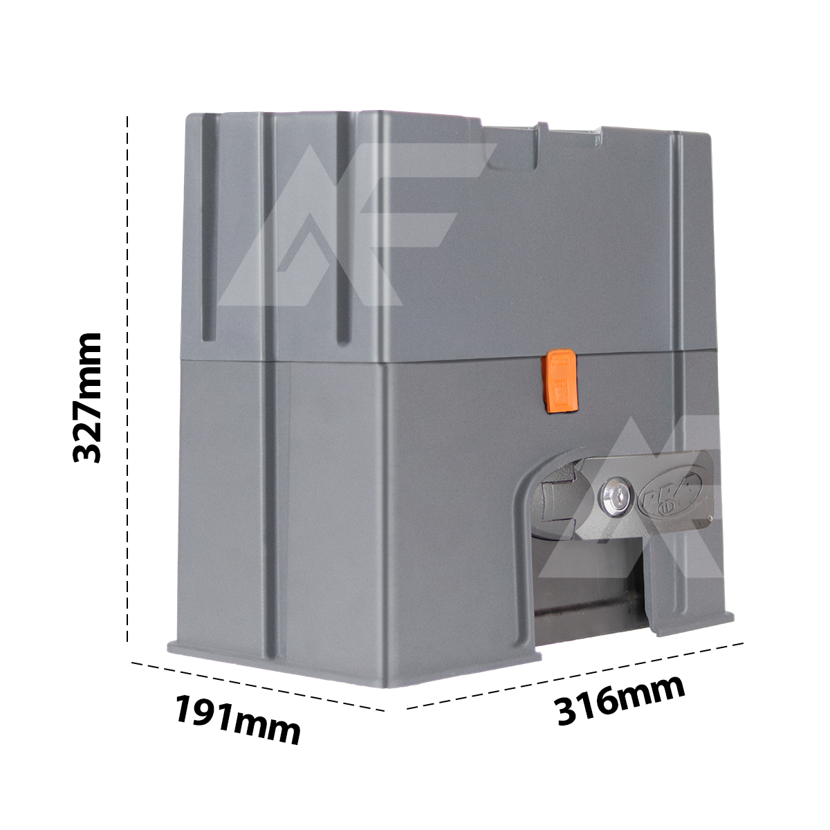 Kit Motor DZ Condominium Jetflex 900Kg 3m Cremalheira Bivolt PPA - Imagem 3