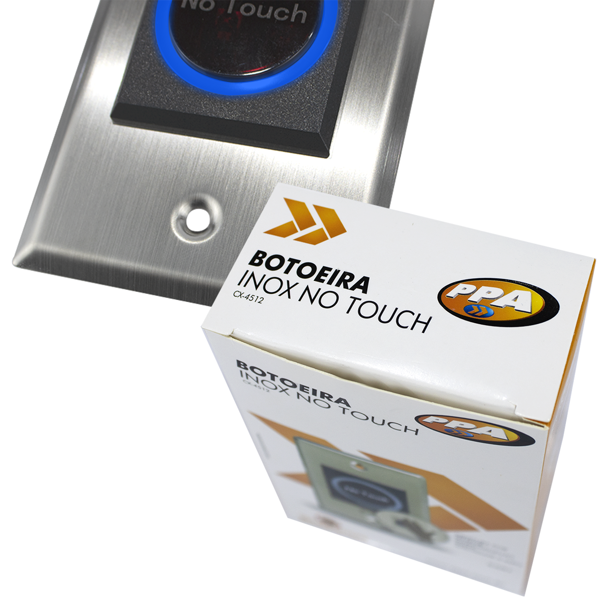 BOTOEIRA INOX NO TOUCH NA/NF PPA - Imagem 10